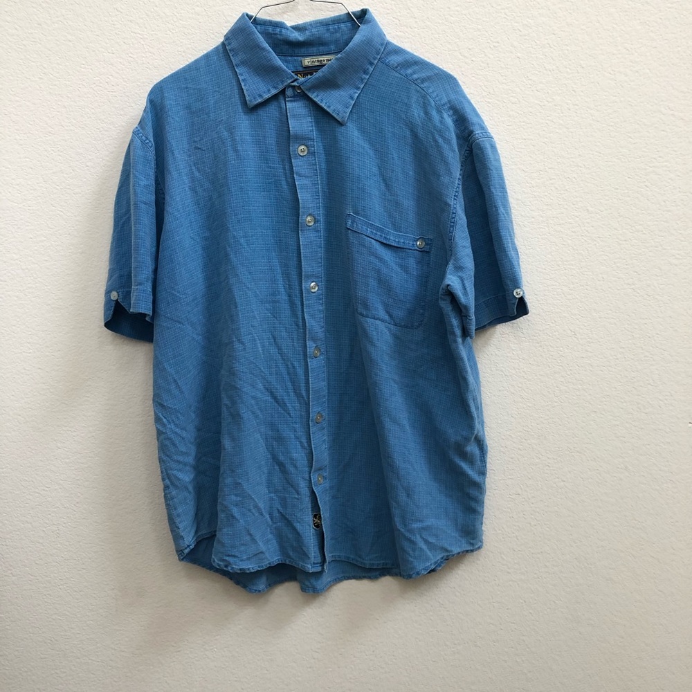 NAT NAST SILK BLEND BUTTON UP